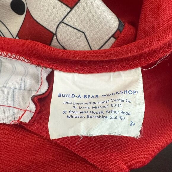 Build-A-Bear Star Wars Teddy Bear Red Poe Dameron Pilot Suit Plush 17” Lucasfilm - Picture 8 of 9